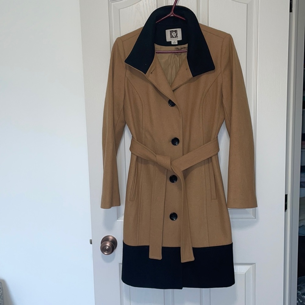 Anne Klein wool coat